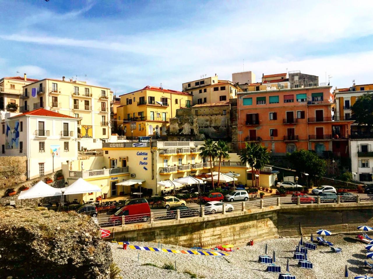Caletta Del Porto Bed & Breakfast Diamante Bagian luar foto