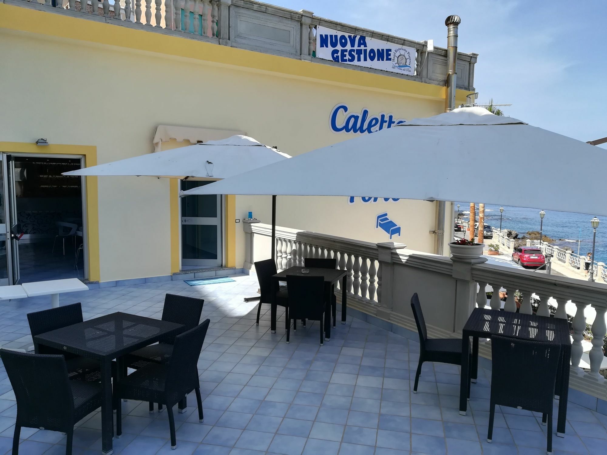 Caletta Del Porto Bed & Breakfast Diamante Bagian luar foto