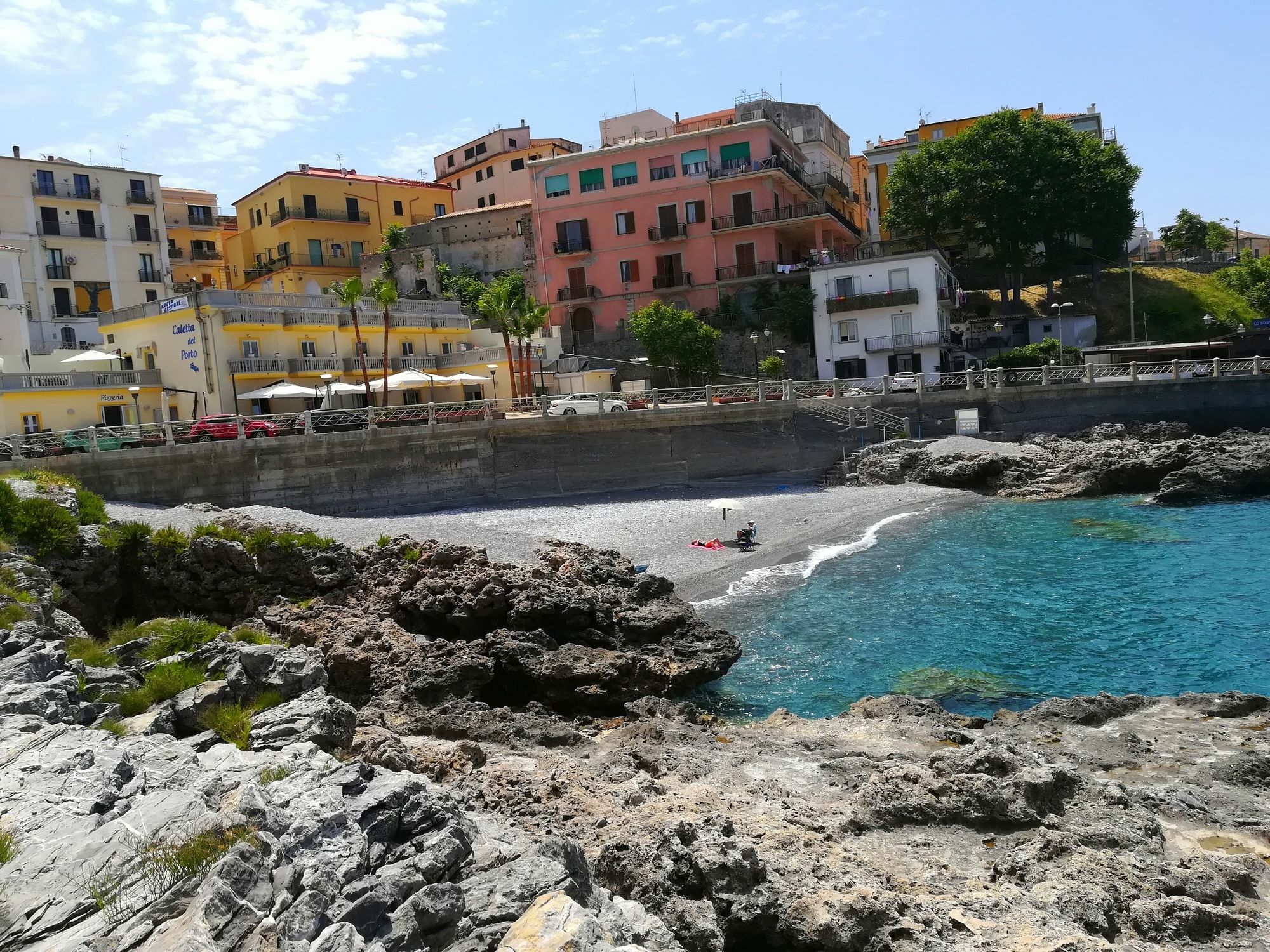 Caletta Del Porto Bed & Breakfast Diamante Bagian luar foto